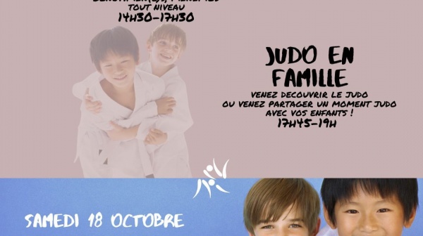 Entrainement Jeunes & Judo en Famille